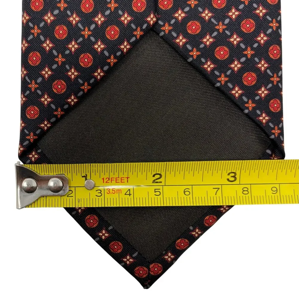 Louis Vuitton Monogram Pattern Tie